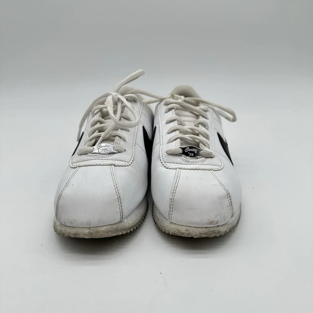 Nike Cortez Sneakers‎ Youth Size 6.5 White Black Streetwear Wedding Nostalgia
